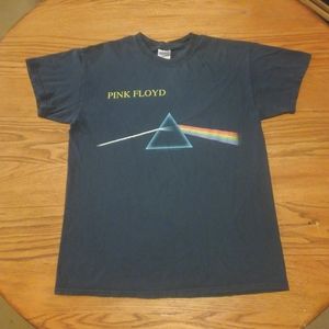 🌈 🌙 Pink Floyd 🎵 Dark Side of the Moon Shirt classic Prism Medium Rock Band